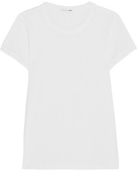 Rag & Bone The Tee Slub Cotton Jersey T Shirt White