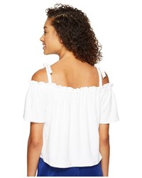 Juicy Couture Venice Beach Microterry Off The Shoulder Top T Shirt