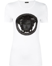 Versace Medusa Mesh Accent T Shirt