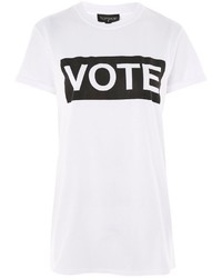 Topshop Vote Slogan T Shirt