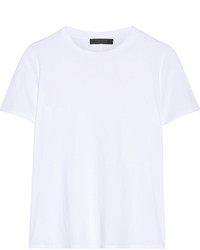 The Row Wesler Cotton Jersey T Shirt White