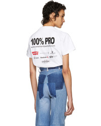 Vetements White 100% Pro Standard T Shirt