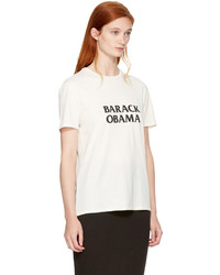 6397 White Barack Obama T Shirt