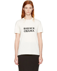 6397 White Barack Obama T Shirt