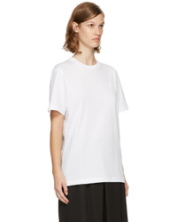 Y-3 White Classic Logo T Shirt