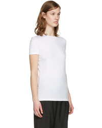Jil Sander White Cotton T Shirt