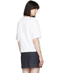 Kenzo White Drawstring T Shirt