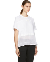 adidas by Stella McCartney White Essentials Mesh T Shirt
