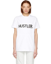 Hood by Air White Hustler T Shirt