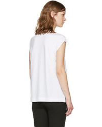 Versace White Muscle T Shirt