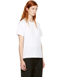 Acne Studios White Nash Face T Shirt