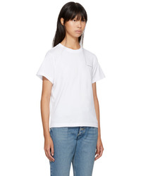 Balenciaga White Small Logo Baby T Shirt