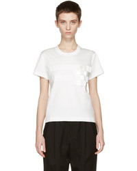 Noir Kei Ninomiya White Tape T Shirt