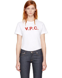 A.P.C. White Vpc T Shirt