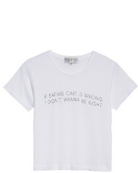 Wildfox Couture Wildfox Let Me Eat Cake Tee