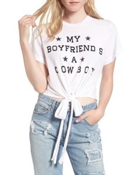 Wildfox Couture Wildfox My Boyfriend Is A Cowboy Tee