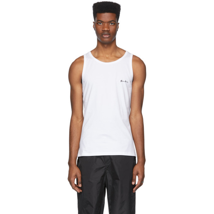 Versace Underwear Black Gianni Versace Tank Top, $66 | SSENSE | Lookastic