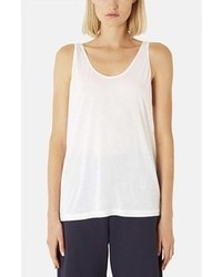 Topshop Boutique Relaxed Modal Cashmere Tank