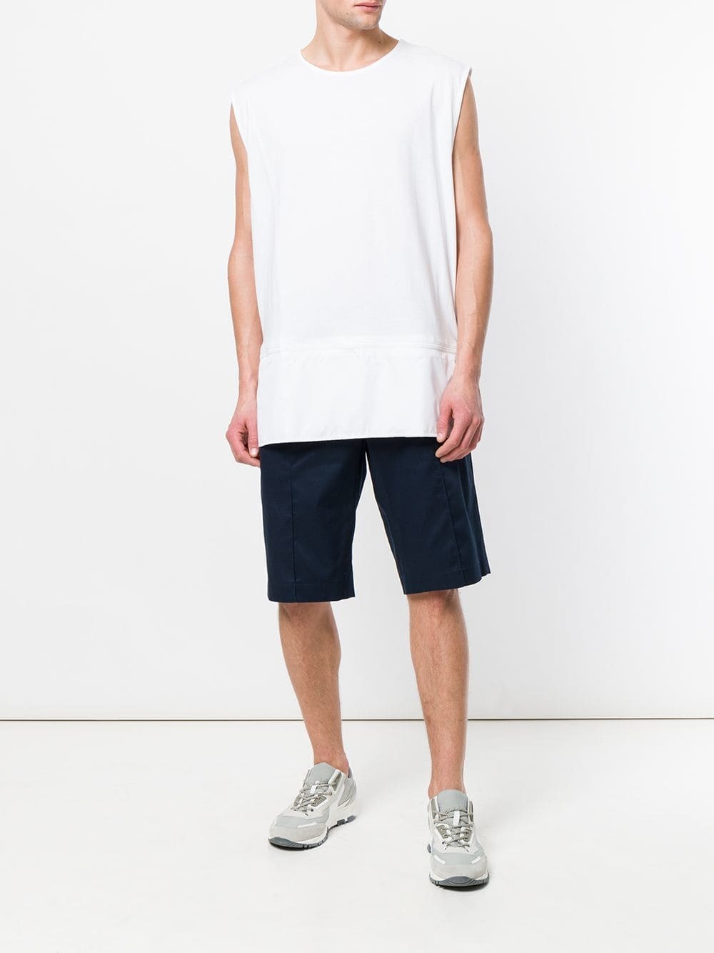 Les Hommes Urban Boxy Fit Tank Top, $111 | farfetch.com | Lookastic