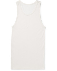 The Elder Statesman Cashmere And Silk Blend Knitted Tank Top