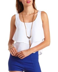 Charlotte Russe Strappy Back Swing Tank Top