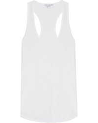 James Perse Cotton Racer Back Tank Top