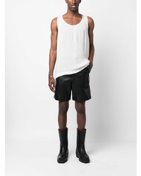 Our Legacy Crepe Texture U Neck Tank Top