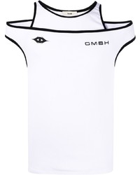 Gmbh Double Layer Logo Print Vest Top