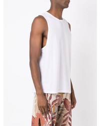 Amir Slama Embroidered Logo Tank Top