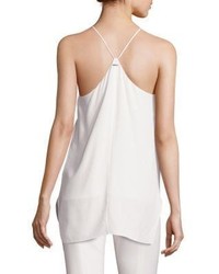 Halston Heritage Solid Strappy Tank Top