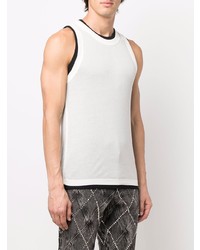 Diesel Layered Effect Ribbed Tank Top