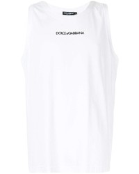 Dolce & Gabbana Logo Print Tank Top