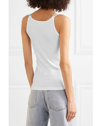 ARIES Med Ribbed Cotton Jersey Tank