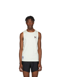 District Vision Off White Air Wear Singlet Tank Top