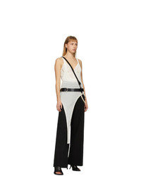 Ann Demeulemeester Off White Aura Asymmetric Tank Top