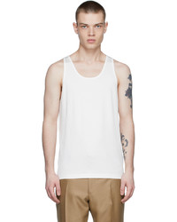 Tom Ford Off White Fluid Viscose Tank Top