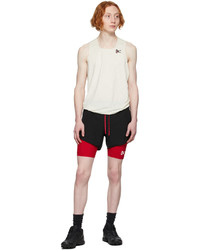 District Vision Off White Peace Tech Singlet Tank Top