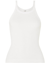RE/DONE Ribbed Cotton Jersey Tank