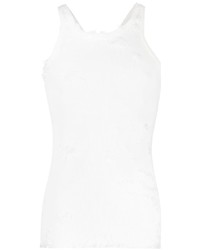 Doublet Ripped Detail Racerback Tank Top