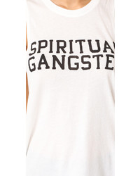 Spiritual Gangster Sg Varsity Muscle Tank