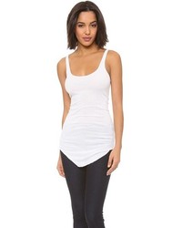 Enza Costa Silk Rib Baseball Tank