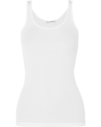James Perse The Daily Ribbed Stretch Supima Cotton Jersey Tank