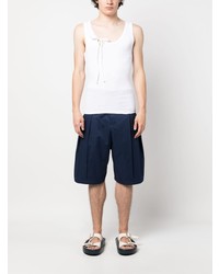 S.S.Daley Tie Fastening Strap Tank Top