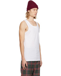 Vivienne Westwood Two Pack White Tank Tops