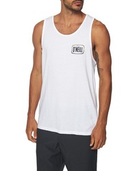 O'Neill Ulu Logo Graphic Tank In White At Nordstrom