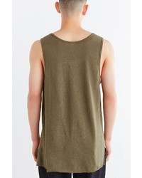 Urban Outfitters Feathers Pellham Linen Tank Top