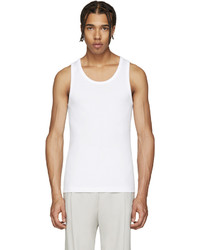 Lemaire White Cotton Tank Top