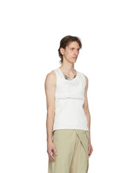 Bianca Saunders White Out Tank Top