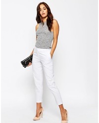 Asos Collection Linen Tapered Pant