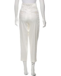 Moschino High Rise Tapered Pants W Tags